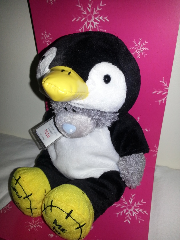 And finally Tatty bear is coming as a penguin (original!)